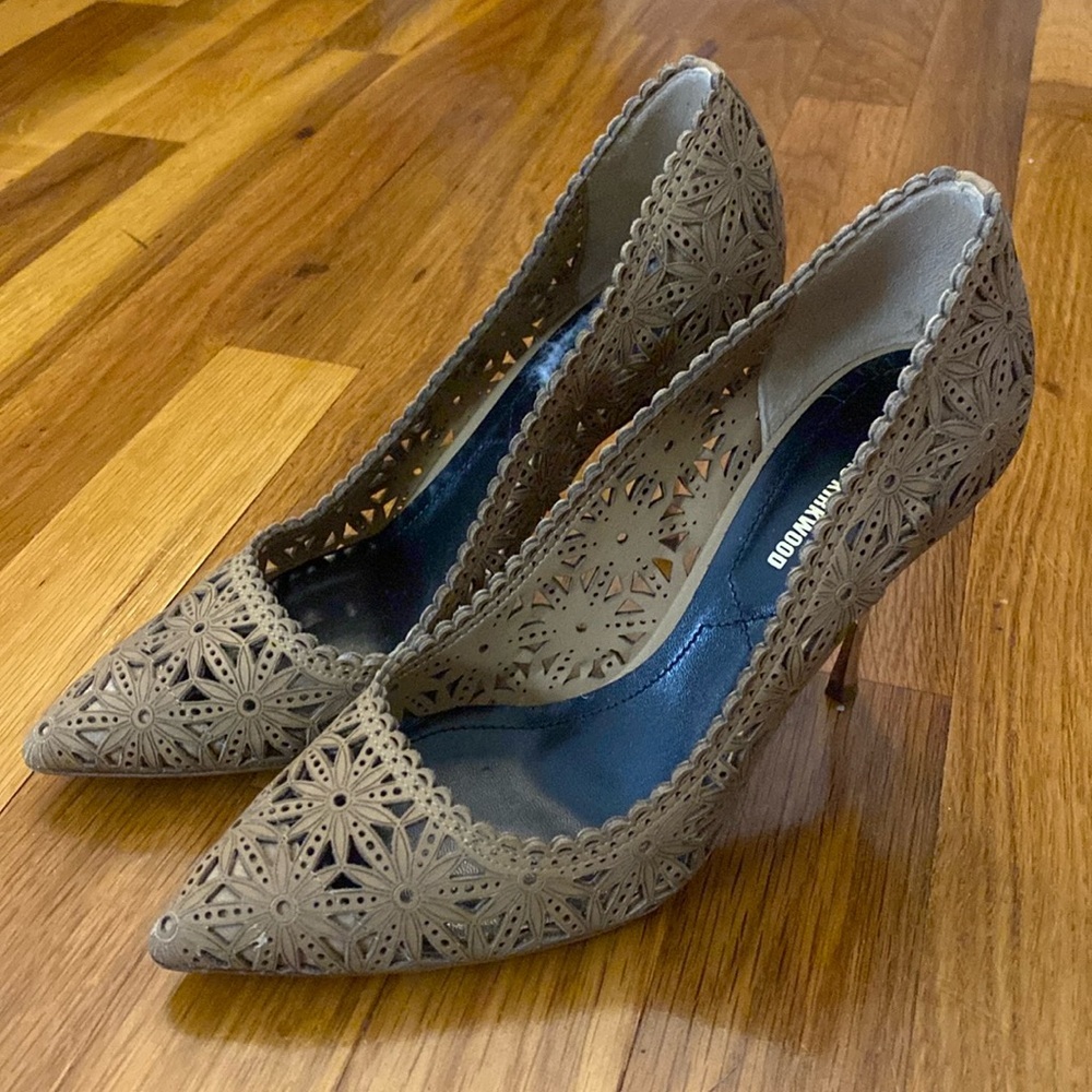 Nicholas Kirkwood Women’s Brown Floral Printed Heels Size 37